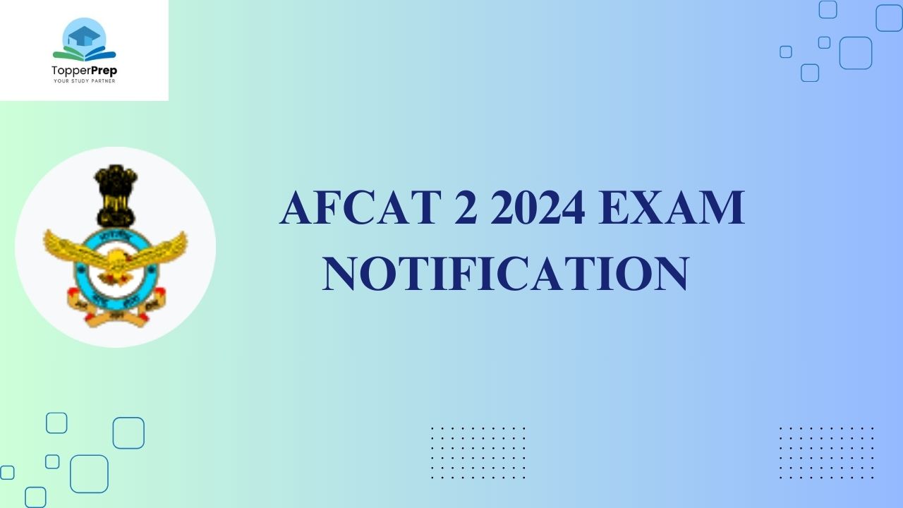 AFCAT 2 2024: एयर फोर्स कॉमन एडमिशन टेस्ट के लिए करें आवेदन, नोटिफिकेशन जारी!